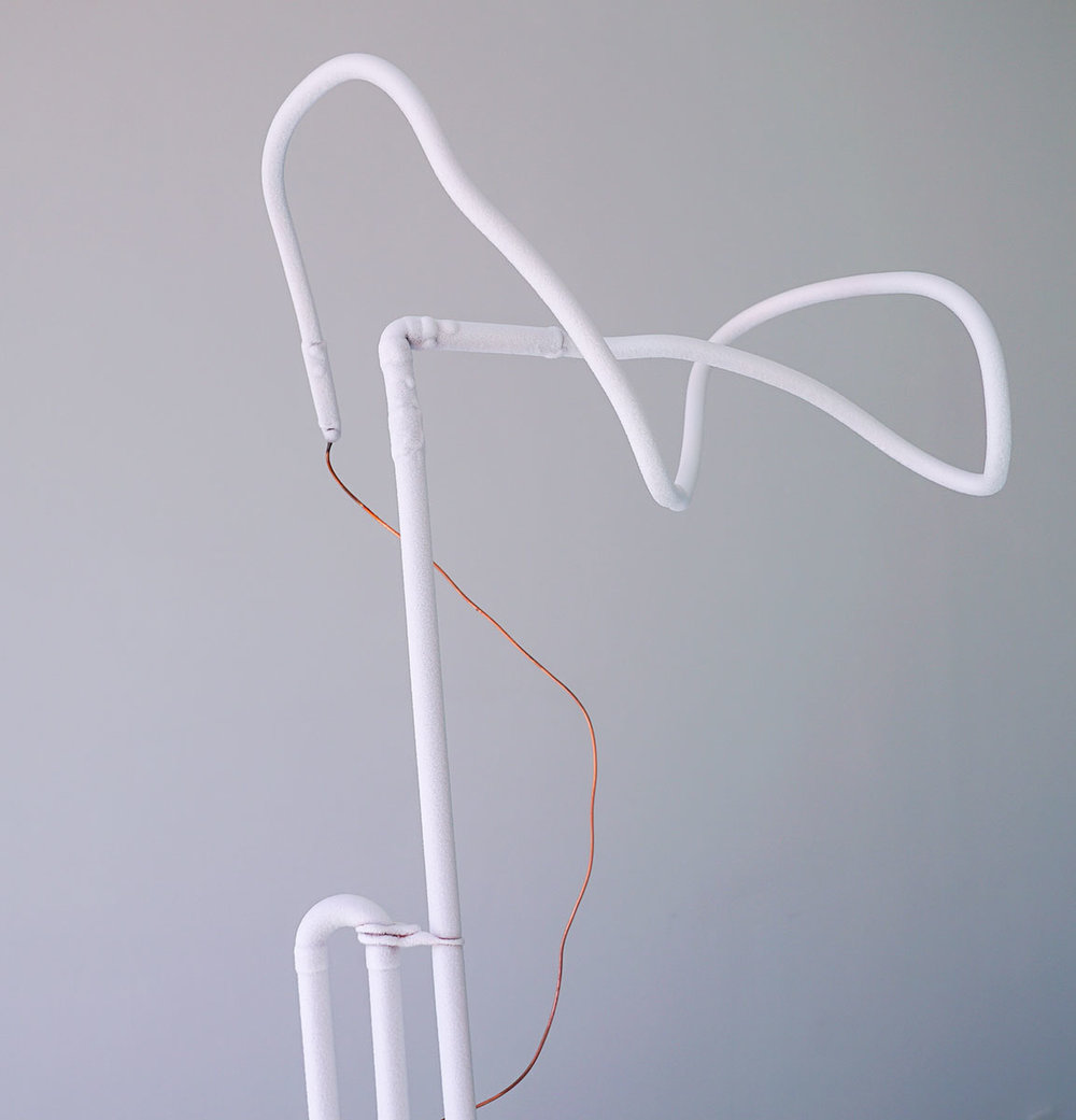 Ice Capades 2  , &nbsp;2016   Refrigeration components   Site-specific installation detail shot